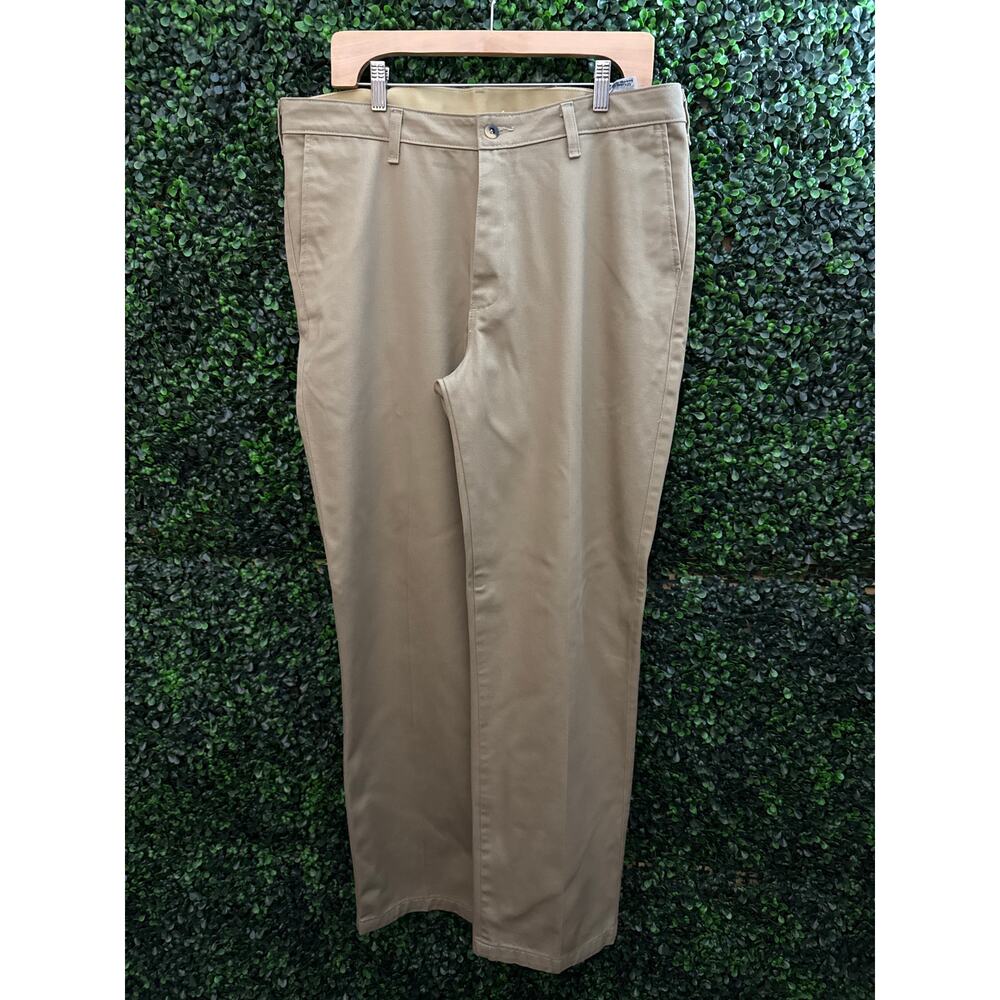 Wrangler Riata Dark Kaki Flat Pants, Men’s Size 36x34
